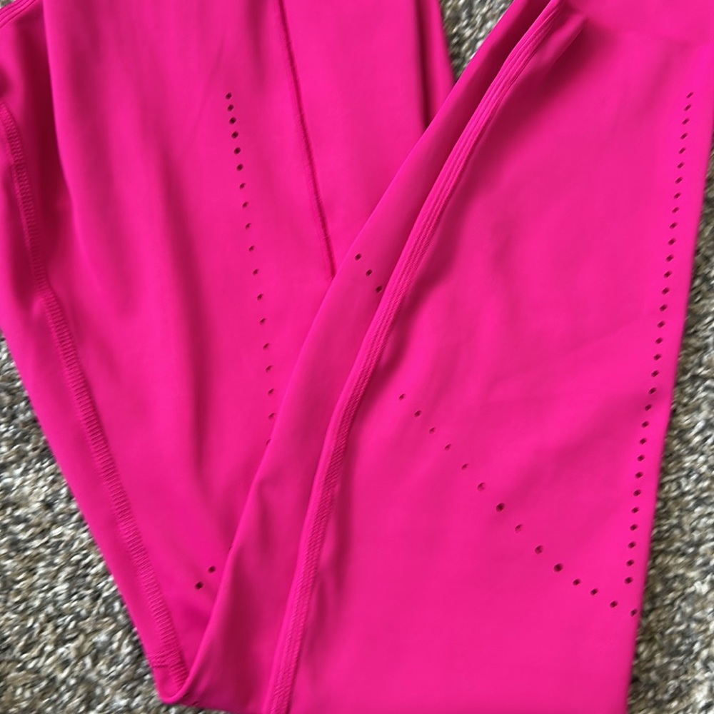 NWT Brooks Women Method 7/8 Running Tights in Hot Pink Size Small - Picture 6 of 8